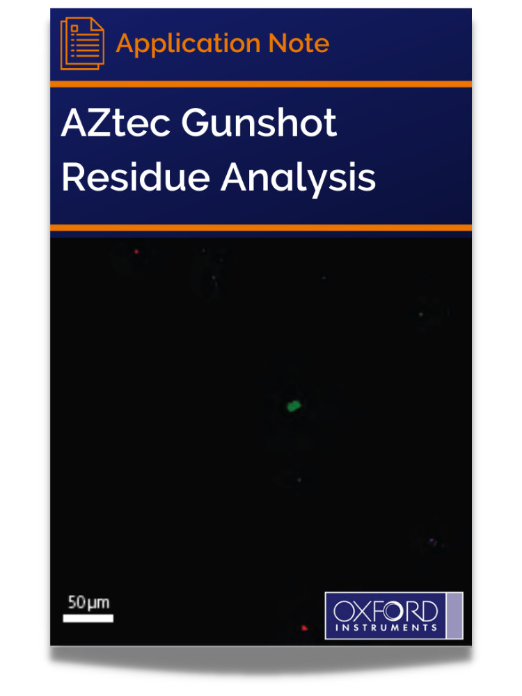 AZtec Gunshot Residue Analysis