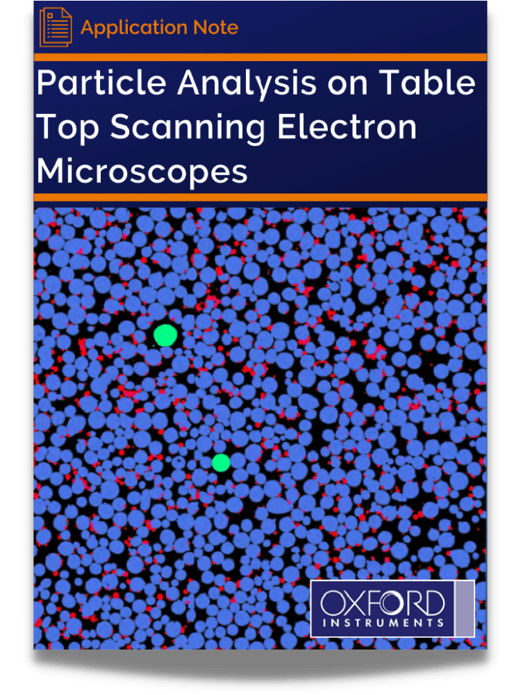 Particle Analysis on Table Top Scanning Electron Microscopes