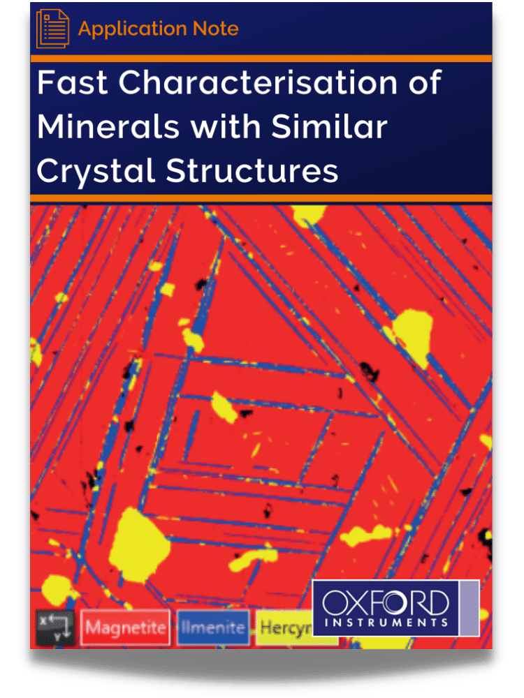 Fast Characterisation of Minerals with Similar Crystal Structures