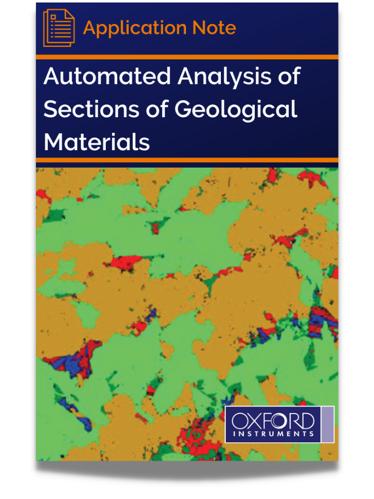 Automated Analysis of Sections of Geological Materials
