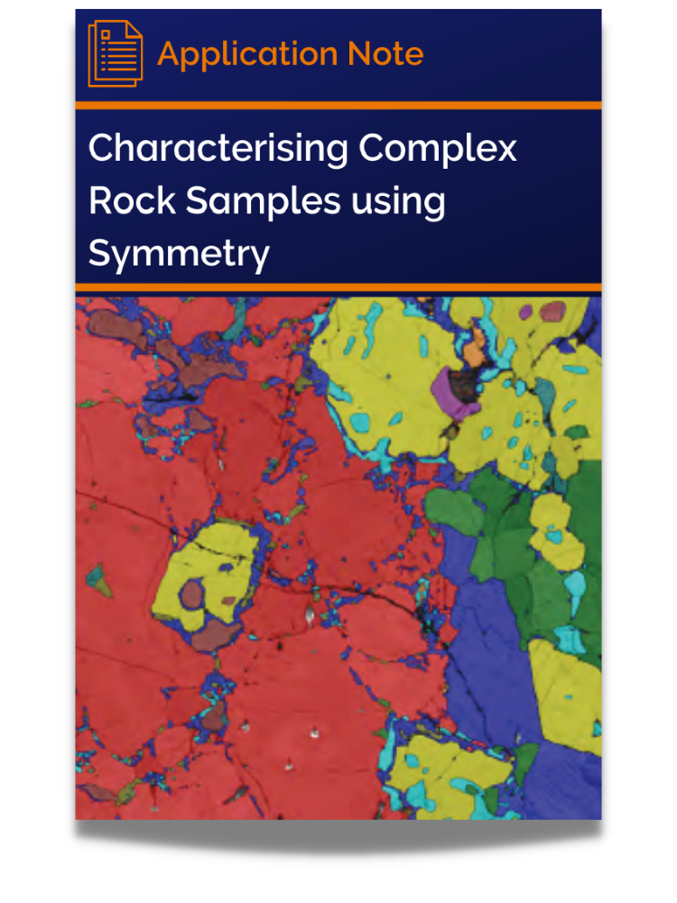 Characterising Complex Rock Samples using Symmetry