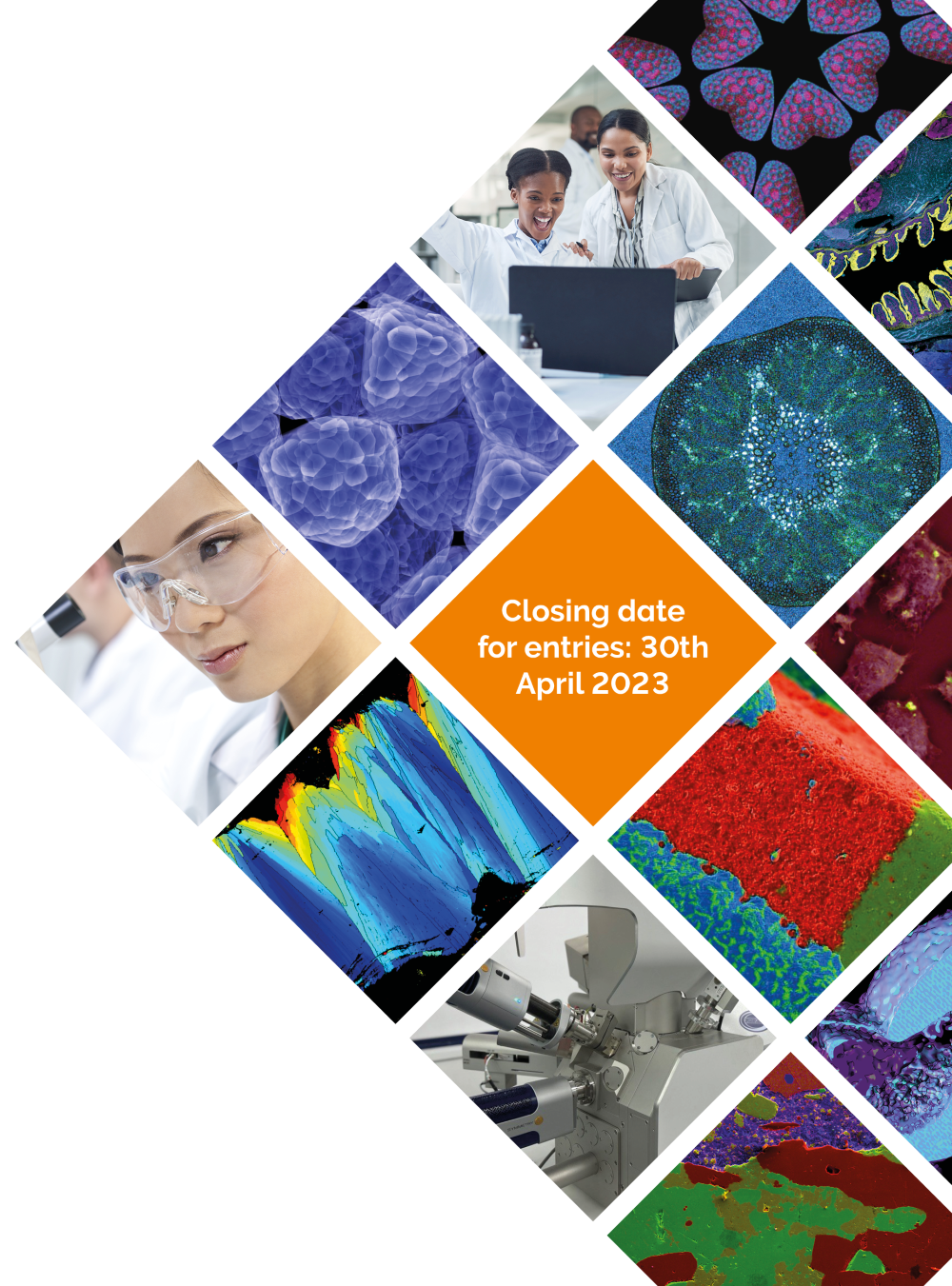 Closing date triangle graphic - Scientific Paper Awards