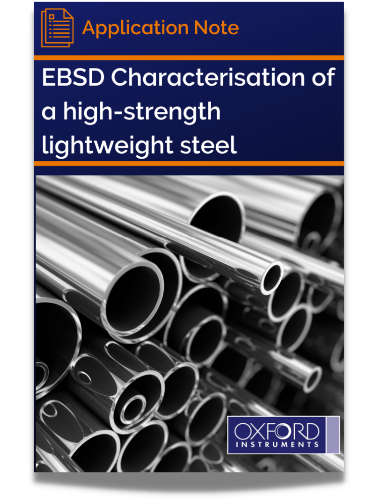 EBSD Characterisation of a high-strength lightweight steel