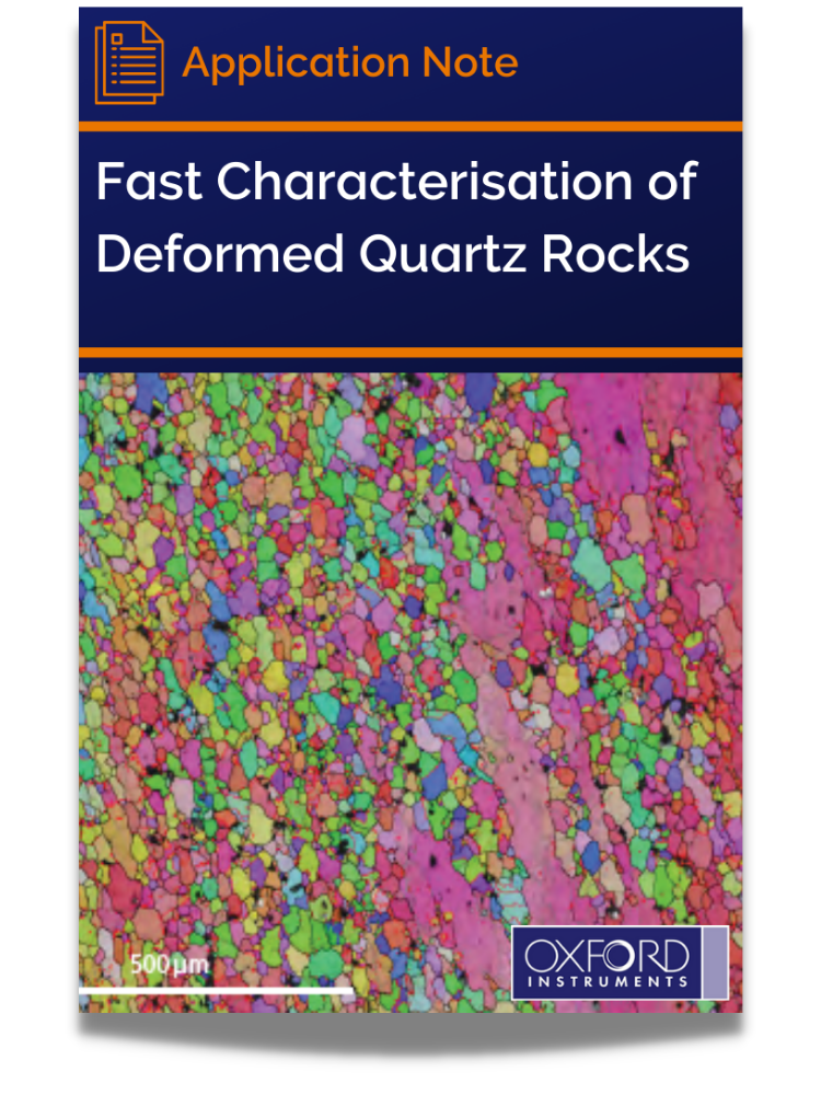 Fast Characterisation of Deformed Quartz Rocks