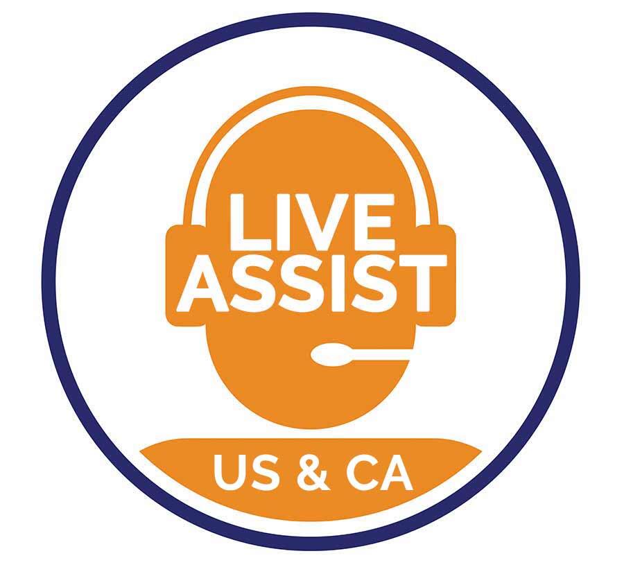 Live assist icon - US & CA