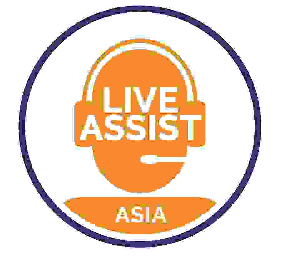 Live assist icon - Asia
