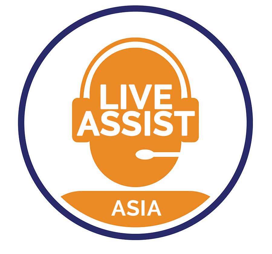 Live assist icon - Asia