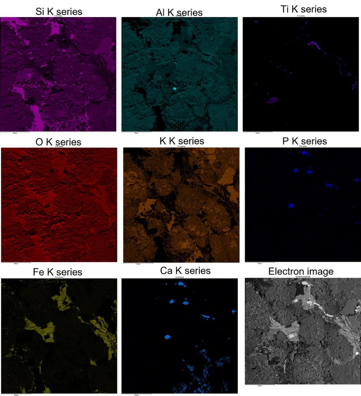 individual-X ray maps