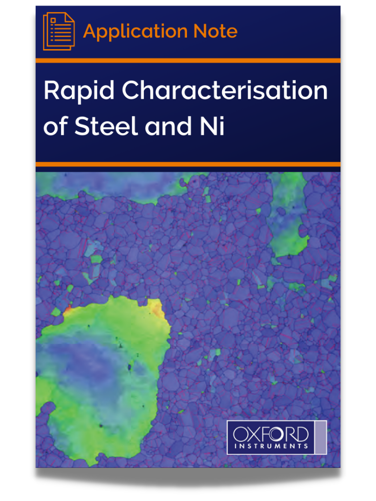 Rapid Characterisation of Steel and Ni