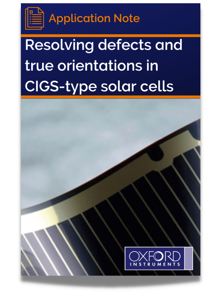 Resolving defects and true orientations in CIGS-type solar cells