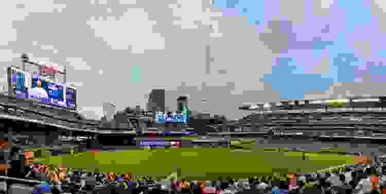 A panorama of Target Field, Minneapolis