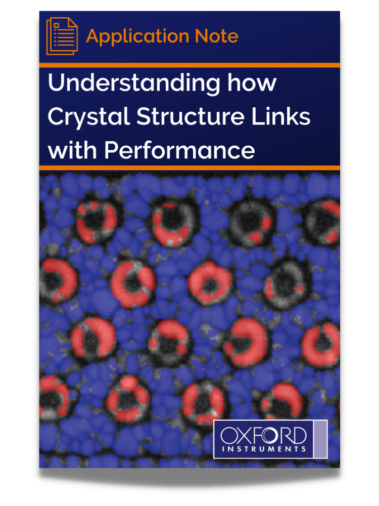 Understanding how crystal structure links with performance 