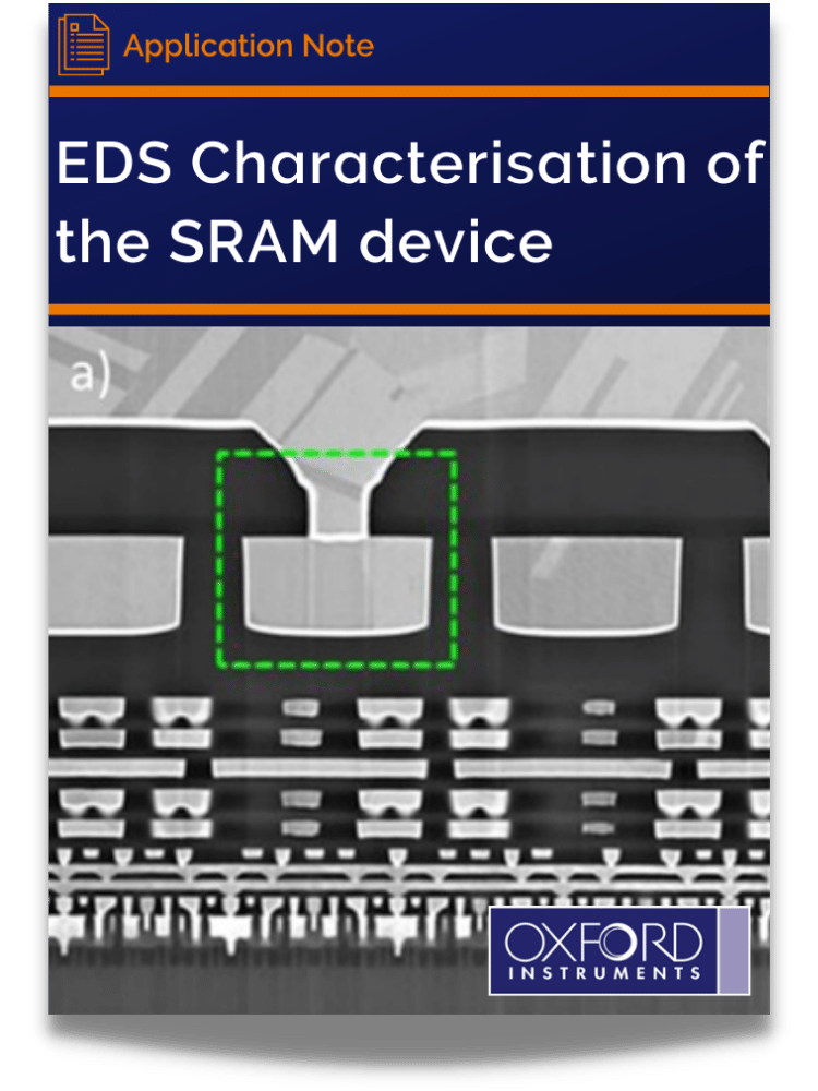 EDS Characterisation of the SRAM device