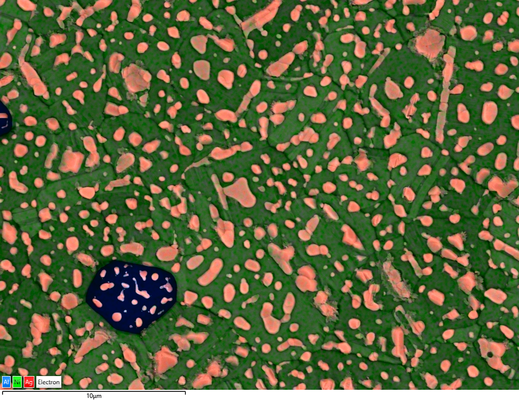 Study of Ni Ag Al solid/solid interfaces