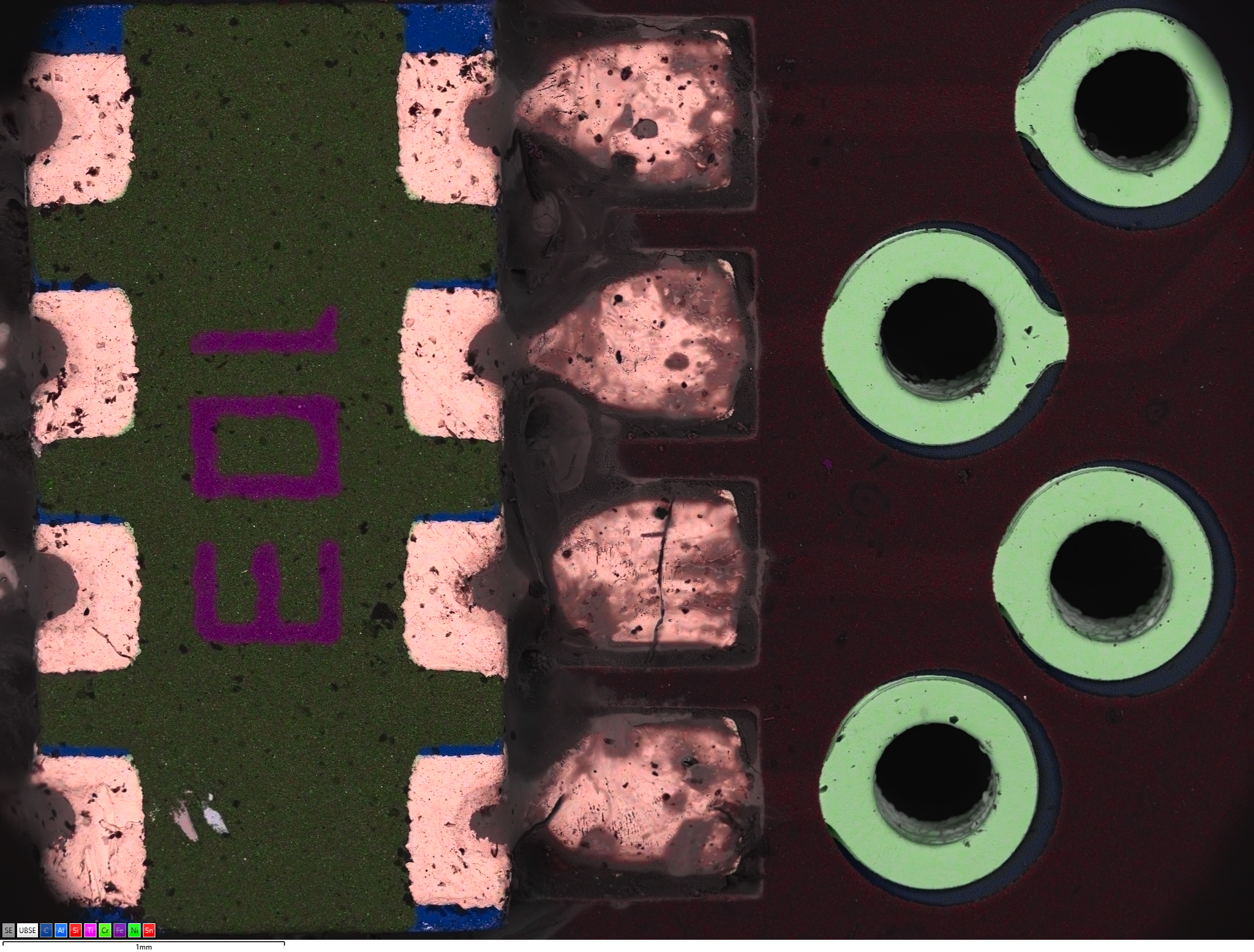 FA and QC of an Electronic chip sample