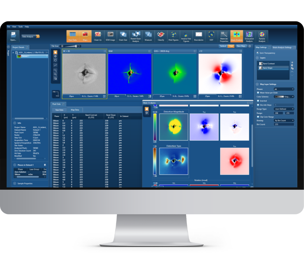 AZtecCrystal Software - Oxford Instruments