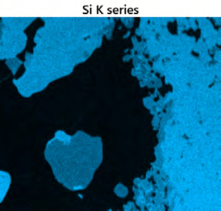Phase details table showing identified phases and area fractions for oceanic gabbro
